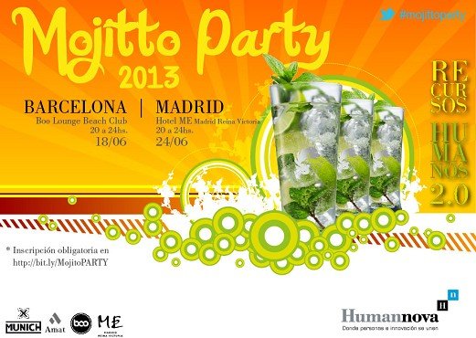 Mojito Party, en Madrid y Barcelona