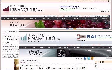 La redacción de EL MUNDO FINANCIERO está trabajando ya los contenidos de las nuevas secciones de MOTOR y MUNDO DEL VINO, en una nueva apuesta por información y contenidos para sus lectores.