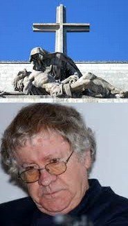El supuesto historiador británico Ian Gibson, al que muchos reconocen más como novelista, quiere volar con una bomba la basílica del Valle de los Caídos. Mientras, otros le recuerdan que podría intentar volar con la misma bomba el Peñón de Gibraltar.