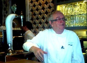 Juanmari Arzak ayer durante su presencia en el primer cumpleaños de su alianza con el restaurante Sandó de Madrid. (Foto El Mundo Financiero)