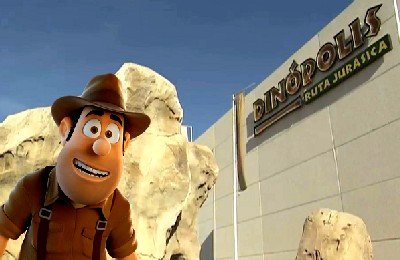 Dinópolis protagonista de Descubre con Tadeo