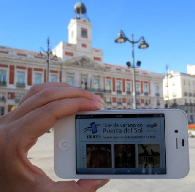 Instalan en Madrid Cine y Pavimento Inteligente, una nueva realidad de la tecnología ubicua