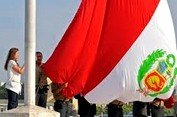 Perú celebra orgulloso su independencia