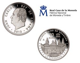 Dos monedas conmemoran el «Milenio Reino de Granada»