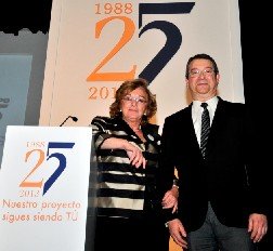 Fátima Baeza y Tomás Merín, Presidenta y Consejero Delegado de Grupo 5.