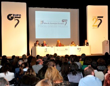Un aspecto de la mesa redonda.