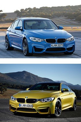 BMW nos enseña el M3 de cuatro puertas y M4 Coupé