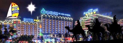 Gran expectación para recibir a los Reyes Magos en Marina d'Or