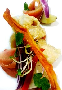 Fritos de bacalao con llamapares