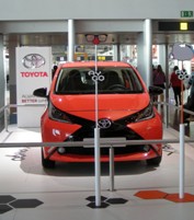 El nuevo Toyota AYGO aterriza en el Aeropuerto de Bruselas