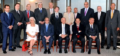 Foto de la reunión del Patronato de la Fundación Bancaria “la Caixa”.