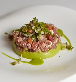 Tartar de atún rojo.