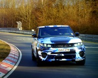 El prototipo del Range Rover Sport SVR presentado en sociedad