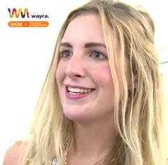 Hannah Catmur tiene 23 años y fue descubierta en la Campus Party Londres 2013 por directivos de Telefónica.