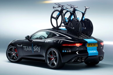 La división Special Operations de Jaguar Land Rover crea un F-TYPE exclusivo para apoyar al Team Sky