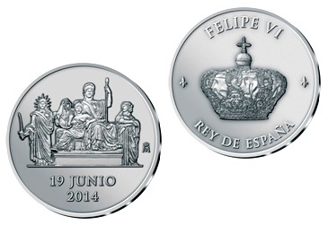 Felipe VI, ya tiene medalla de Proclamación