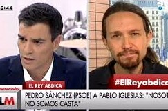 Pedro y Pablo, los nuevos apóstoles de la izquierda, que prometen sacarnos del colapso político y económico en el que nos encontramos.