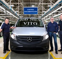 Se pone en marcha la producción de la nueva Vito en la factoría de Vitoria
