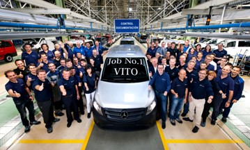 Se pone en marcha la producción de la nueva Vito en la factoría de Vitoria