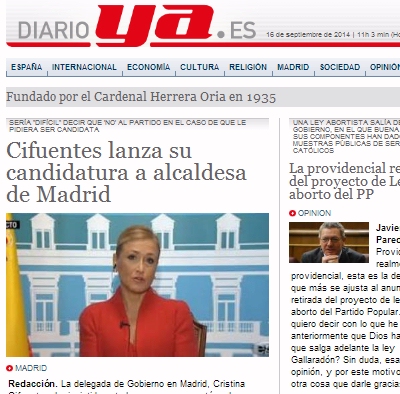 Las fuentes de información del renovado 'Diario YA' son su mejor fortaleza.