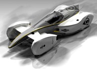 Dunlop presenta el coche de carreras del futuro