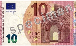 Los nuevos billetes de diez euros circularán a partir de este martes
