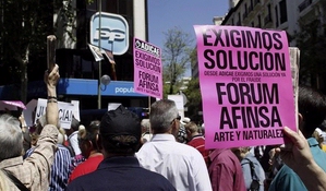 Los afectados por FORUM-AFINSA quieren soluciones del nuevo Ministro de Justicia