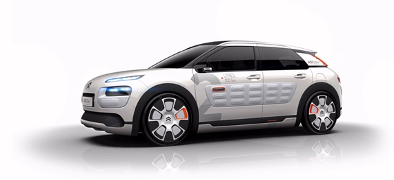 Citroen reduce el consumo con un concept-car C4 Cactus Airflow 2L