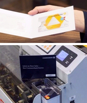 Los clientes de Commerzbank reciben su tarjeta en el momento de abrir una cuenta