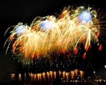 Festejos populares anunciaban el Día Nacional de Taiwán.