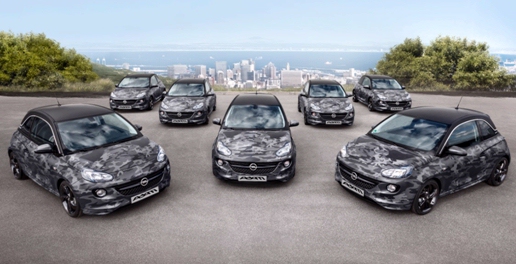 Se subastan siete Opel “ADAM by Bryan Adams” con fines benéficos