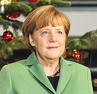 La canciller Angela Merkel se ha sumado a la tesis de las previsiones de nueva recesión en la Eurozona.