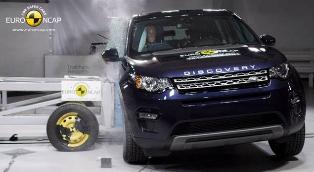 El Land River Discovery Sport consigue cinco estrellas en las pruebas Euro Ncap