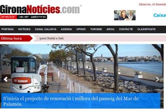 El portal Gironanoticies.com estrena un diseño más interactivo