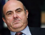 El ministro de economía, Luis de Guindos.