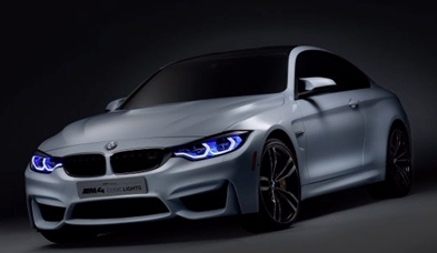 BMW M4 Concept Iconic Lights, el láser llega a la automoción