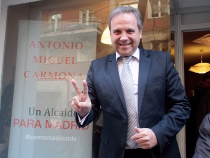 Antonio Miguel Carmona, candidato del PSOE al Ayuntamiento de Madrid.