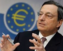 Mario Draghi, presidente del BCE.