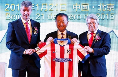 Wang Jianlin compra el 20 por ciento de las acciones del Atlético de Madrid