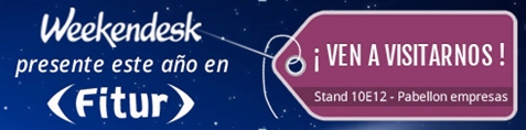 Weekendesk.es participa en FITUR 2015 celebrando el crecimiento en el mercado español