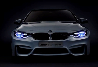 BMW M4 Concept Iconic Lights, el láser llega a la automoción