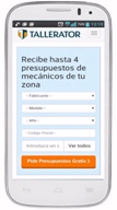 Tallerator, ahora también en la palma de tu mano
