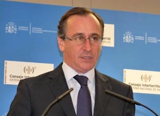 El ministro de Sanidad, Servicios Sociales e Igualdad, Alfonso Alonso.