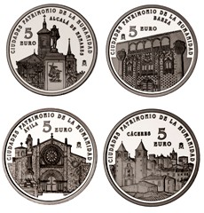 “Ciudades Patrimonio de la Humanidad”, nuevo programa de monedas de colección