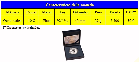 La Real Casa de la Moneda lanza una moneda conmemorativa del 250 Aniversario del Real Colegio de Artillería