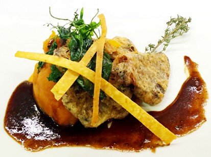 Carrillada de ternera a la madrileña.