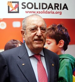 El presidente de la Plataforma de ONG de Acción Social (POAS), Juan Lara.