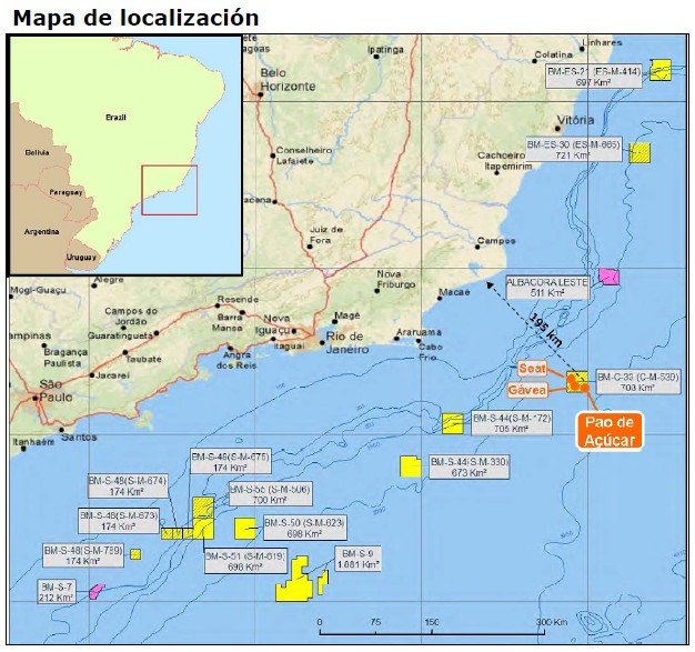 REPSOL enfoca sus esfuerzos en el presalino brasileño de la Cuenca de Campos