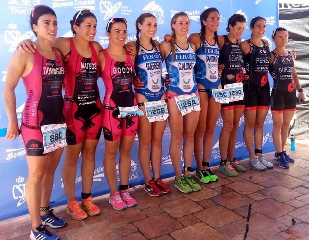 Éxito de la Copa y el Campeonato de España de Triatlón por Relevos en Marina d'Or