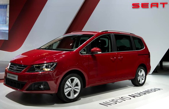 SEAT presenta dos novedades, el juvenil y superventas Ibiza y el familiar Alhambra